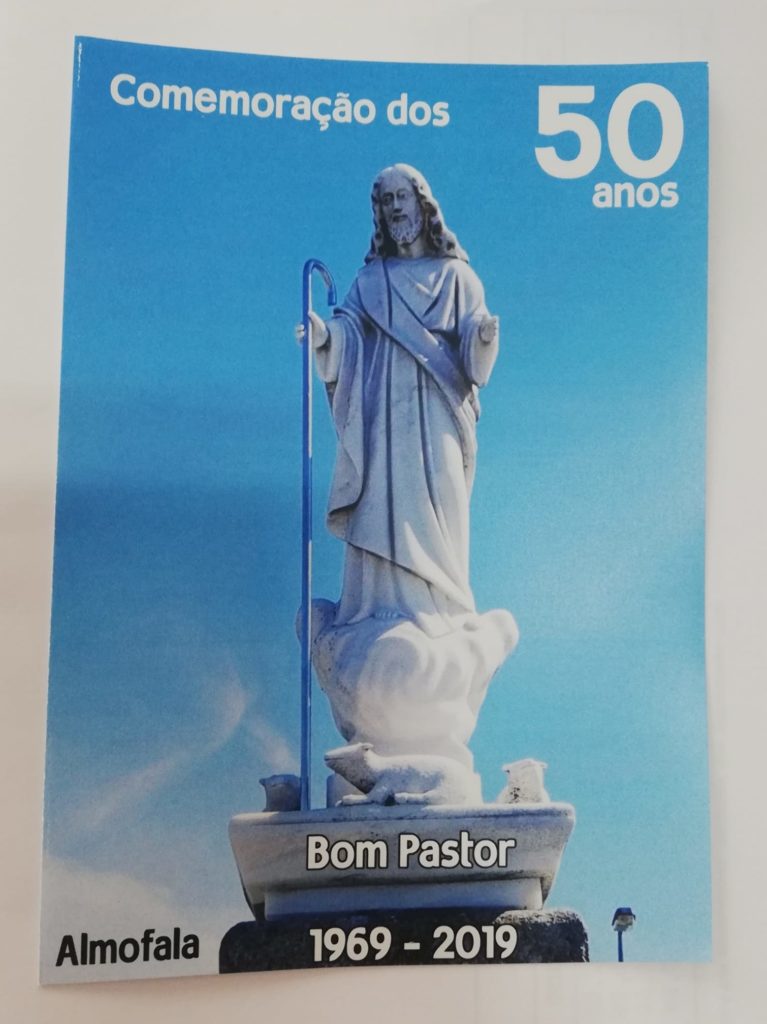 Pagela comemorativa 50 anos Bom Pastor